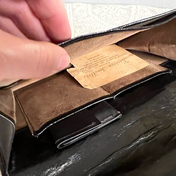 Vintage 1920s Snakeskin Large Clutch - Picture 5 of 6